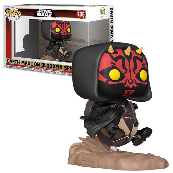 Cover for Funko Pop Rides Deluxe · Rides Dlx Sw Ep1 Darth Maul on Bloodfin (Funko POP!) (2024)