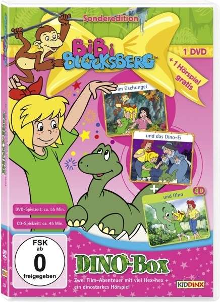 Special DVD 2 Filme Dschungel / Dino-ei+cd (426659) - Bibi Blocksberg - Music - KIDDINX - 4001504122140 - June 7, 2013