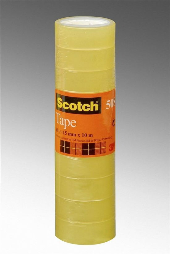 3m Post-it - Nastro Adesivo Scotch Trasparente Acrilico 15mmx10m (10 Pz) - 3m Post - Koopwaar - 3M - 4001895914140 - 