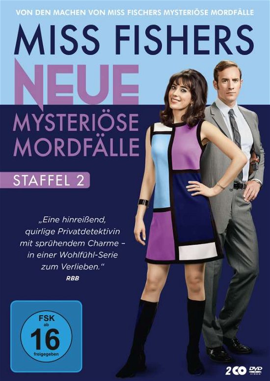 Cover for Hakewill,geraldine / Jackson,joel / Mcclements,c./+ · Miss Fishers Neue Mysteriöse Mordfälle-staffel 2 (DVD) (2021)