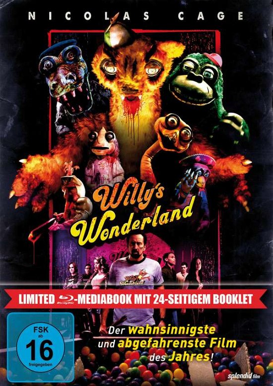 Cover for Cage,nicolas / Tosta,emily / Grant,beth/+ · Willys Wonderland Ltd. (Blu-ray) (2021)