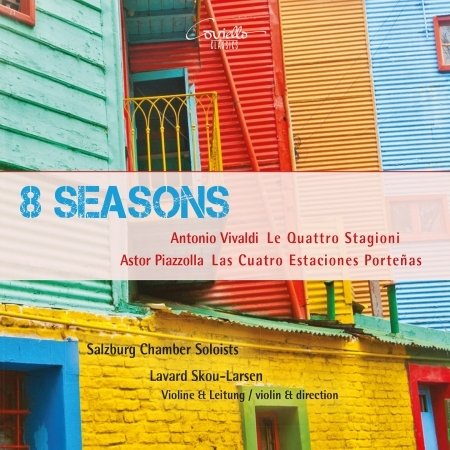 Cover for Piazzolla / Salzburg Chamber Soloists · 8 Seasons (CD) (2015)