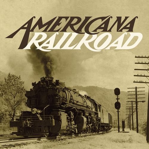 Cover for Americana Railroad / Various (CD) (2022)