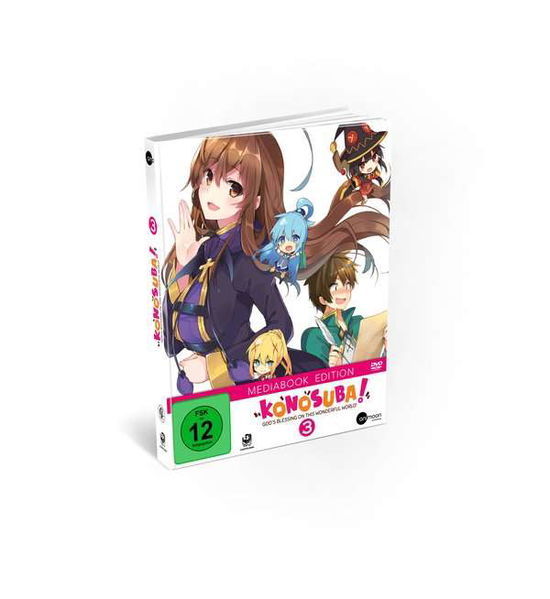 Konosuba Vol.3 (Dvd) (Mediabook) - Konosuba - Movies - ANIMOON PUBLISHING - 4260497791140 - January 24, 2020