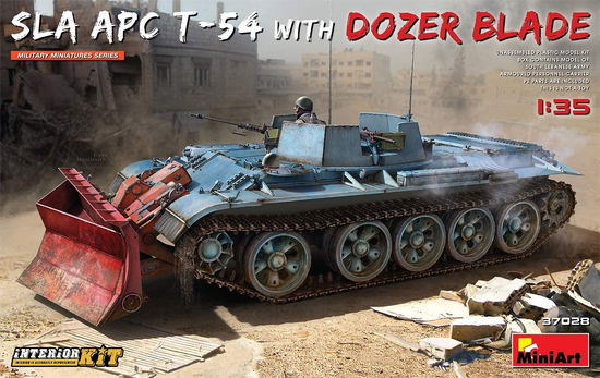 Cover for MiniArt · 1/35 Sla Apc T-54 W/dozer Blade. Interior Kit (Legetøj)