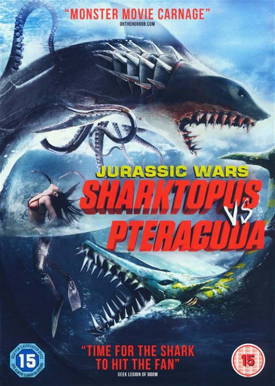 Jurassic Wars - Sharktopus Vs Pteracuda - Kevin O'Neill - Filmes - High Fliers - 5022153104140 - 11 de julho de 2016