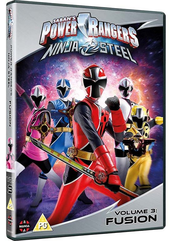 Power Rangers Ninja Steel: Fusion (Volume 3) Episodes 9-12 - Tv Series - Movies - MANGA ENTERTAINMENT - 5022366588140 - April 3, 2019