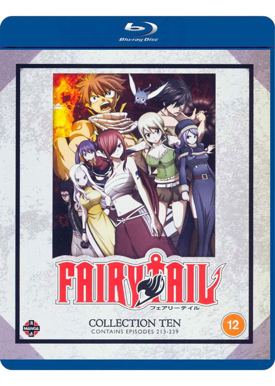 Cover for Shinji Ishihira · Fairy Tail Collection 10 (Episodes 213 to 239) (Blu-ray) (2021)