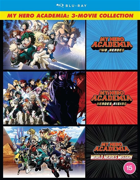 Cover for Anime · My Hero Academia: 3 Movie Collection (Blu-ray) (2023)