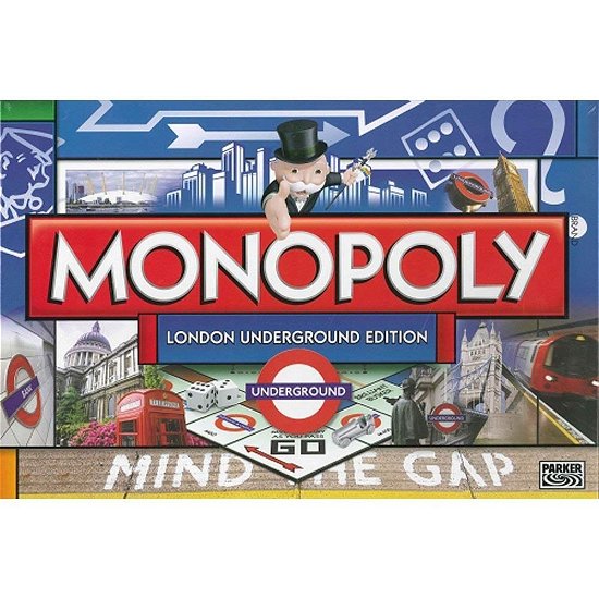 Cover for Winning Moves · Monopoly London  Underground (SPIL)
