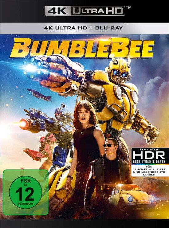 Cover for Hailee Steinfeld,john Cena,pamela Adlon · Bumblebee (4K Ultra HD) (2019)