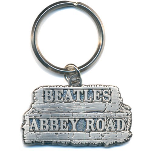The Beatles Keychain: Abbey Road Sign in relief (Die-cast Relief) - The Beatles - Merchandise - Apple Corps - Accessories - 5055295303140 - 21. oktober 2014