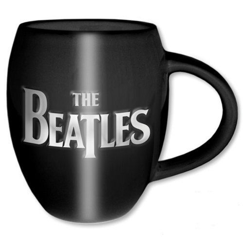 Cover for The Beatles · The Beatles Boxed Premium Mug: Drop T Logo &amp; Apple (Oval / Embossed) (Tasse) [Black edition] (2015)