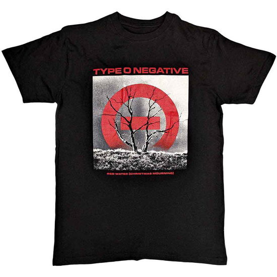 Type O Negative Unisex T-Shirt: Red Water (Black) - Type O Negative - Merchandise - - 5056561076140 - March 2, 2023
