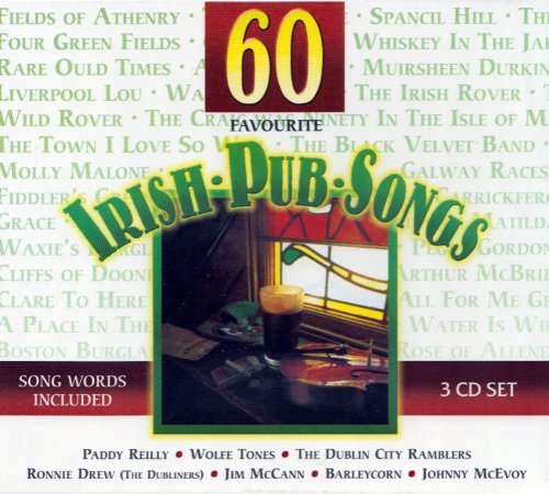 Cover for 60 Favourite Irish Pub Songs / Various (CD) (2011)