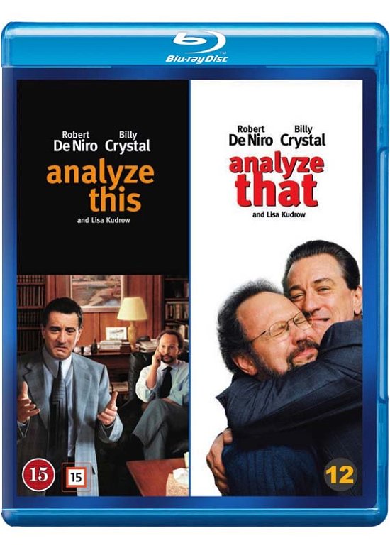 Cover for Robert De Niro / Billy Crystal · Analyze This / Analyze That (Blu-ray) (2017)