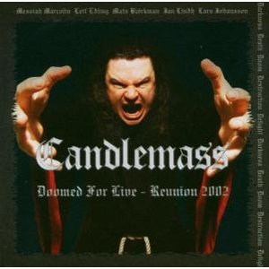 Cover for Candlemass · Doomed for Live (CD) (2003)
