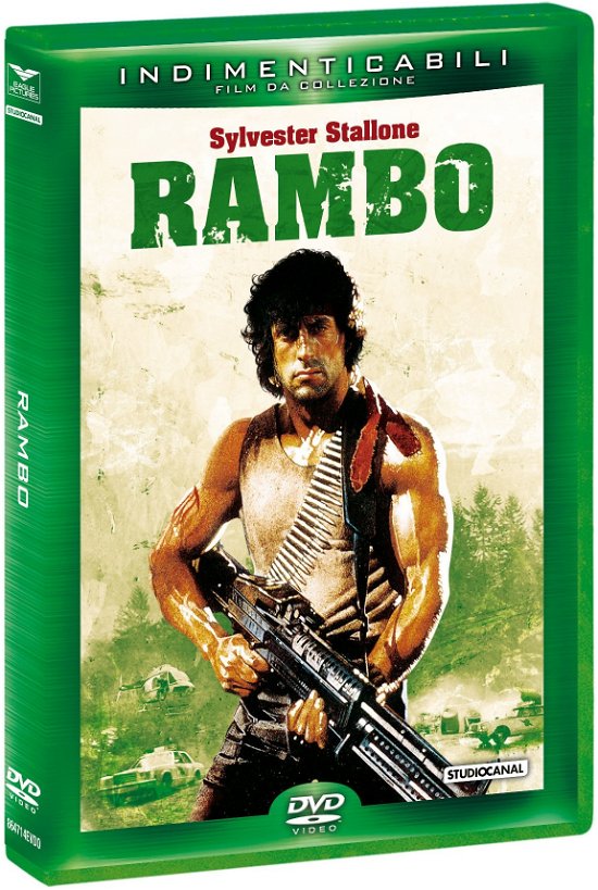 Cover for David Caruso,richard Crenna,brian Dennehy,jerry Goldsmith,sylvester Stallone · Rambo (Indimenticabili) (DVD) (2017)