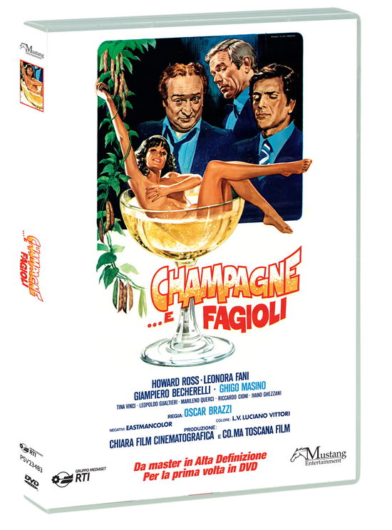 Cover for Champagne E Fagioli (DVD) (2024)