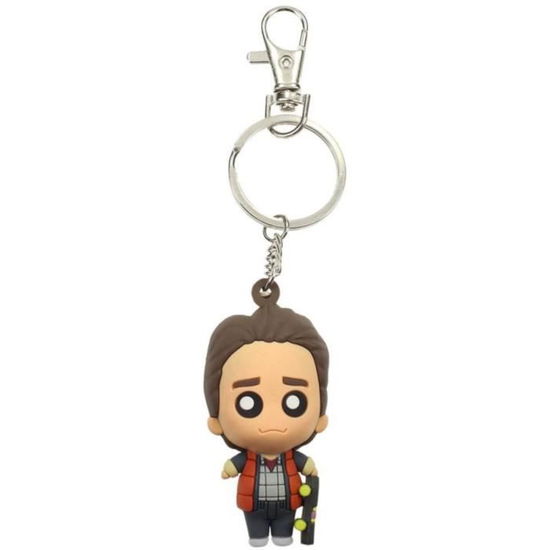 BACK TO THE FUTURE - Rubber Figure Keychain - Mart - Back To The Future - Merchandise -  - 8436546890140 - February 7, 2019