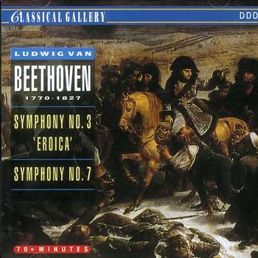 Cover for Beethoven / Cassuto / Nova Filarmonia Portuguesa · Beethoven: Sym Nos 3 &amp; 7 (CD) (2013)
