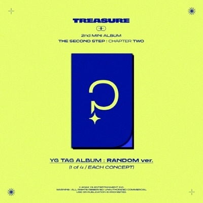 THE SECOND STEP : CHAPTER TWO – (YG TAG ALBUM / NEMO ALBUM /RANDOM VER.) - Treasure - Musiikki - YG ENTERTAINMENT - 8809848758140 - keskiviikko 12. lokakuuta 2022