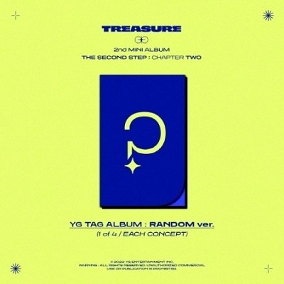 Cover for Treasure · THE SECOND STEP : CHAPTER TWO – (YG TAG ALBUM / NEMO ALBUM /RANDOM VER.) (Digital Code + Merch) (2022)