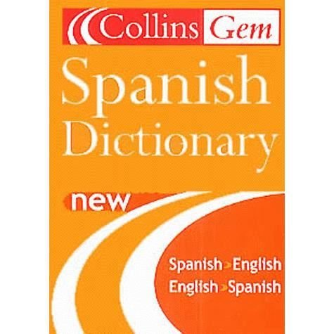 Cover for HarperCollins Publishers · Collins Gem Spanish Dictionary, 5th Edition (Paperback Book) (2001)
