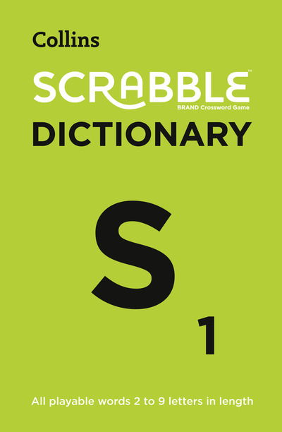 Cover for Collins Dictionaries · SCRABBLE (R) Dictionary: The Official Scrabble (R) Solver - All Playable Words 2 - 9 Letters in Length (Paperback Book) [5 Revised edition] (2019)