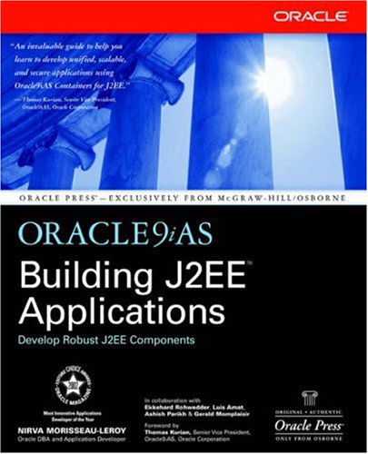 Cover for Nirva Morisseau-leroy · Oracle9ias Building J2ee (Tm) Applications (Paperback Book) (2002)