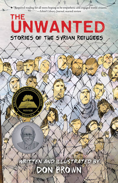 Cover for Don Brown · Unwanted: Stories of the Syrian Refugees (Pocketbok) (2021)