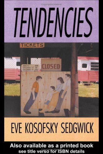 Cover for Eve Kosofsky Sedgwick · Tendencies (Inbunden Bok) (1994)