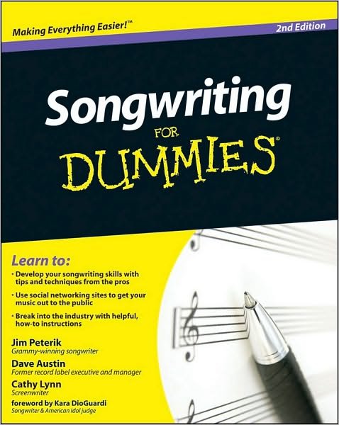 Songwriting For Dummies - Austin - Bøger - John Wiley & Sons Inc - 9780470615140 - 9. august 2010