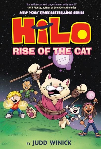 Cover for Judd Winick · Hilo Book 10: Rise Of The Cat (Bog) (2024)