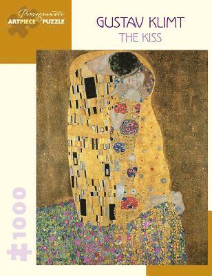 Cover for Gustav KLIMT the Kiss 1000-Piece Jigsaw Puzzle (MERCH) (2019)