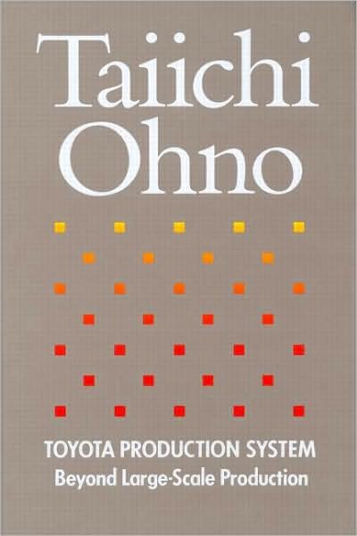 Cover for Taiichi Ohno · Toyota Production System: Beyond Large-Scale Production (Gebundenes Buch) (1988)