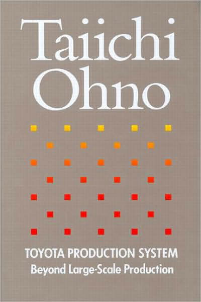 Cover for Taiichi Ohno · Toyota Production System: Beyond Large-Scale Production (Hardcover bog) (1988)