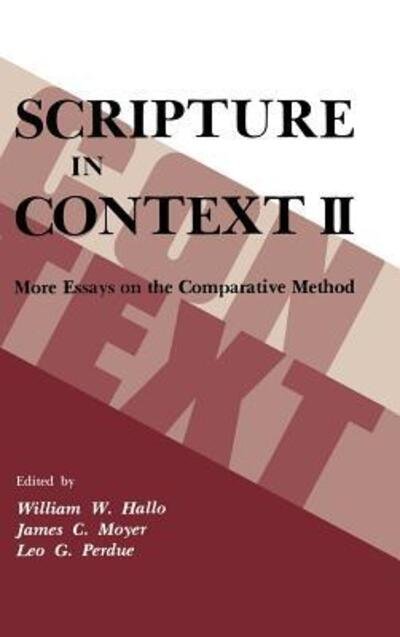 Cover for Scripture in Context II: More Essays on the Comparative Method (Hardcover Book) (1983)