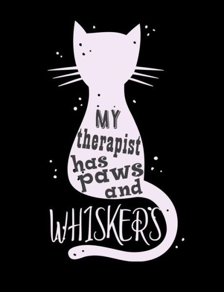 Cover for Punny Notebooks · My Therapist Has Paws And Whiskers (Paperback Bog) (2019)