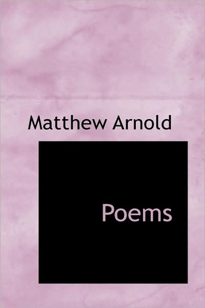 Cover for Matthew Arnold · Poems (Hardcover Book) (2009)