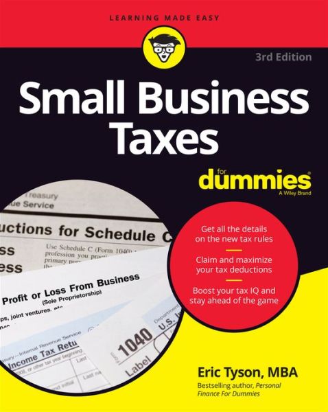 Cover for Eric Tyson · Small Business Taxes For Dummies (Taschenbuch) (2022)