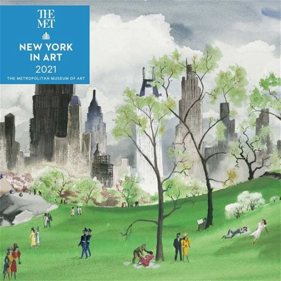 New York in Art 2021 Wall Calendar - The Metropolitan Museum of Art - Koopwaar - Abrams - 9781419745140 - 28 juli 2020