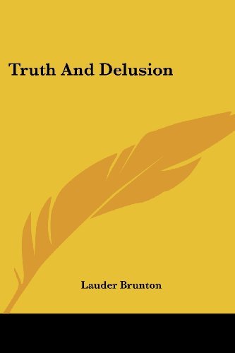 Cover for Lauder Brunton · Truth and Delusion (Paperback Book) (2006)