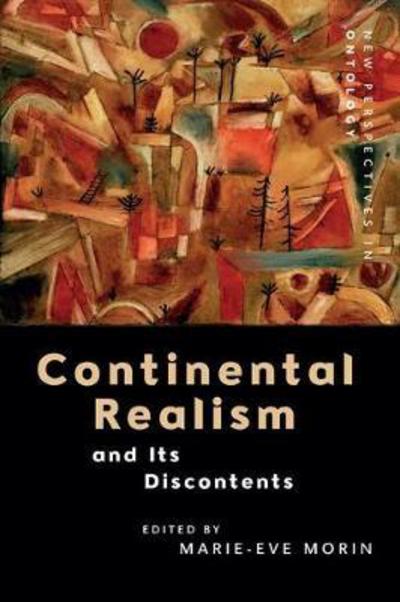 Cover for Marie-eve Morin · Continental Realism and its Discontents - Critical Connections (Paperback Book) (2017)