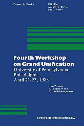 Cover for Langacker · Fourth Workshop on Grand Unification: University of Pennsylvania, Philadelphia April 21-23, 1983 - Progress in Mathematical Physics (Paperback Book) [Softcover reprint of the original 1st ed. 1983 edition] (2013)