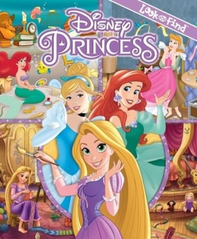 Cover for Pi Kids · Look and Find Disney Princess Evergreen Purple (Hardcover Book) (2016)