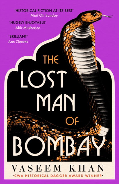 Cover for Vaseem Khan · The Lost Man of Bombay: The thrilling new mystery from the acclaimed author of Midnight at Malabar House - The Malabar House Series (Paperback Book) (2023)