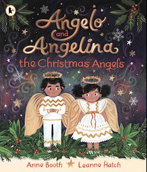 Cover for Anne Booth · Angelo and Angelina, the Christmas Angels (Paperback Book) (2025)