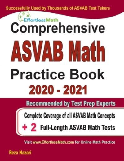 Cover for Ava Ross · Comprehensive ASVAB Math Practice Book 2020 - 2021 (Pocketbok) (2020)