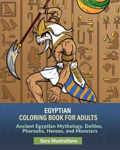 Cover for Sora Illustrations · Egyptian Coloring Book for Adults (Pocketbok) (2020)